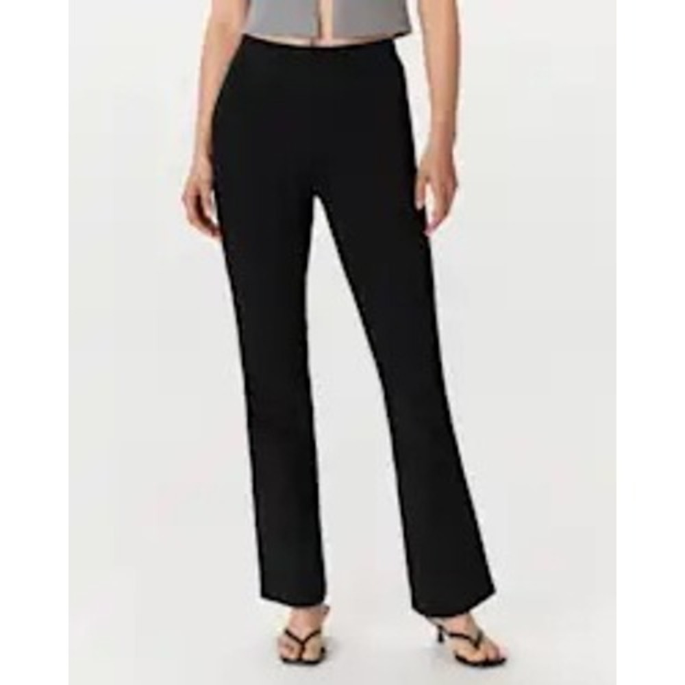 Quince Ponte Pants Womens XL Black Stretch Workwear Professional